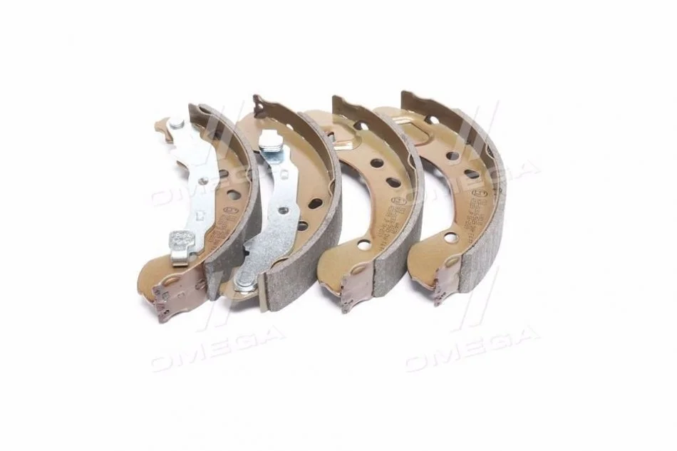 Колодки тормозные барабанные задние NISSAN MICRA (пр-во) ASHIKA 5500013 (фото 1)