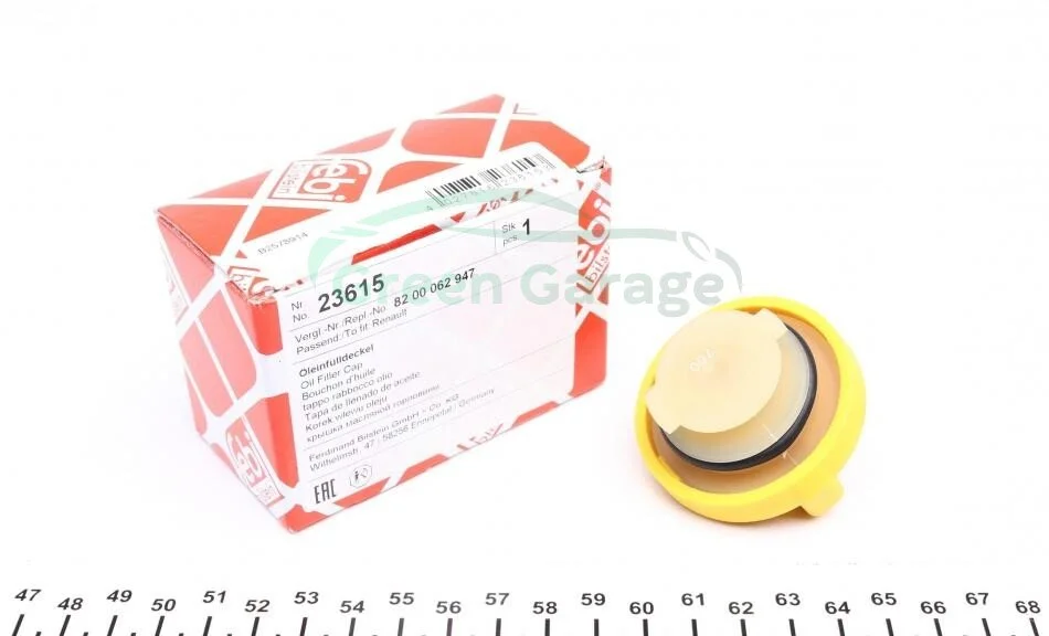 Крышкa масляной горловины Renault, Nissan (пр-во FEBI) FEBI BILSTEIN 23615 (фото 1)