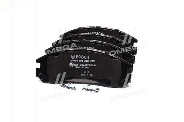 Гальмівні колодки (набір) BOSCH 0986495252 (фото 1)