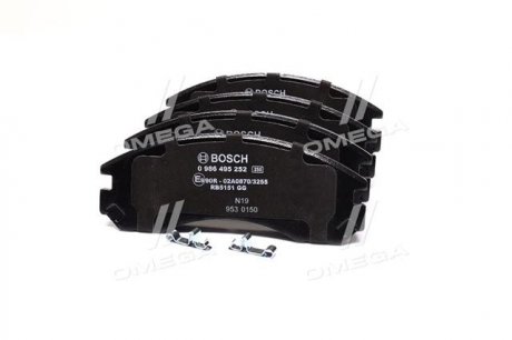 Гальмівні колодки (набір) BOSCH 0986495252 (фото 1)