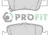 Колодки гальмівні дискові PROFIT 50004048 (фото 1)