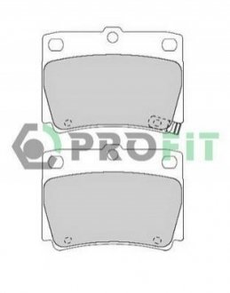Колодки гальмівні дискові PROFIT 50001570