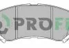 Колодки гальмівні дискові PROFIT 50002011 (фото 1)