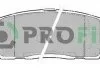 Колодки гальмівні дискові PROFIT 50001935 (фото 1)