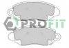 Колодки гальмівні дискові PROFIT 50001881 (фото 1)