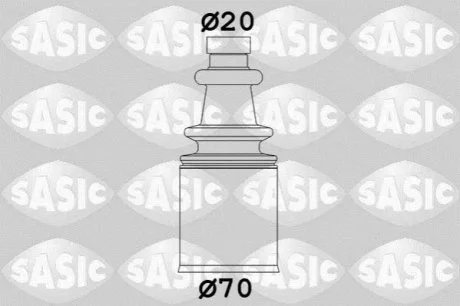 Пильовик привідного валу SASIC 2873693