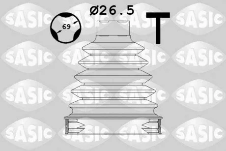 Пыльник RENAULT Captur, Clio III, IV, Fluence, Kangoo II, Laguna III, Megane III, IV (пр-во) SASIC 1904017