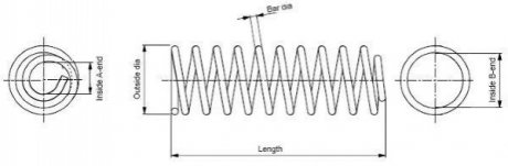 Пружина MONROE SE3391