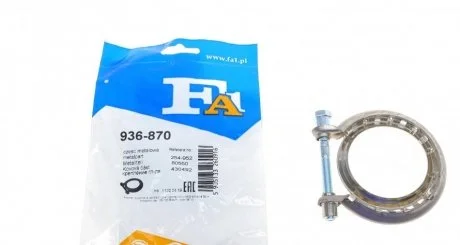 Хомут-затискач металевий Fischer Automotive One (FA1) 936870