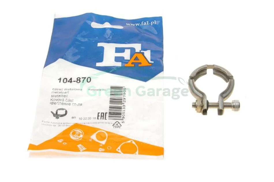 Хомут-затискач металевий Fischer Automotive One (FA1) 104870 (фото 1)