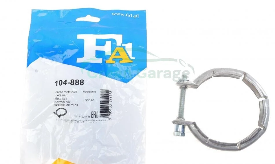 Хомут-затискач металевий Fischer Automotive One (FA1) 104888 (фото 1)