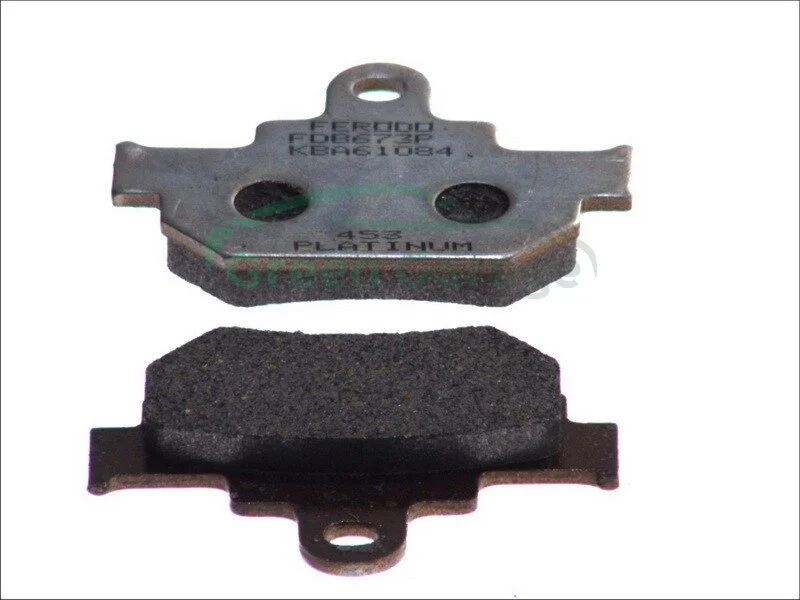 Гальмівна колодка (диск) FERODO FDB673P (фото 1)