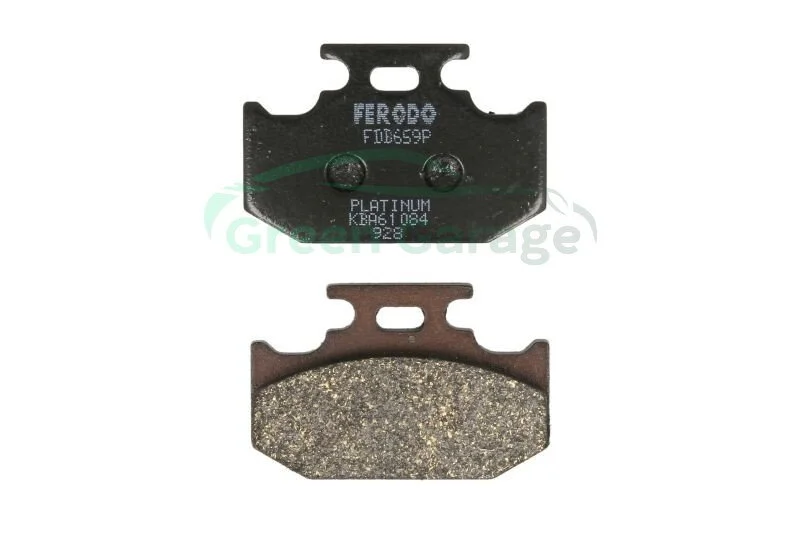 Гальмівна колодка (диск) FERODO FDB659P (фото 1)