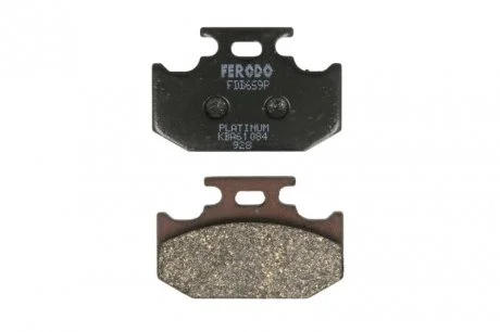 Гальмівна колодка (диск) FERODO FDB659P