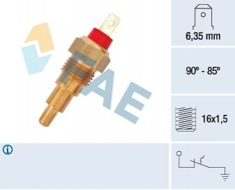 Датчик температури охолоджуючої рідини FAE 37620