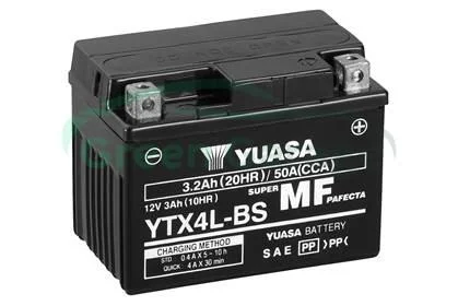Акумулятор YUASA YTX4LBS (фото 1)