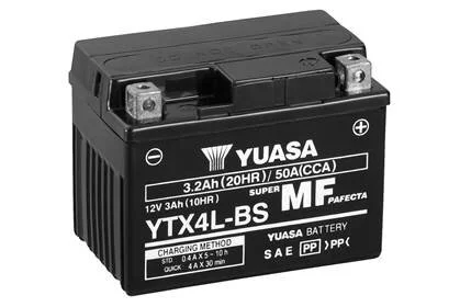 Акумулятор YUASA YTX4LBS