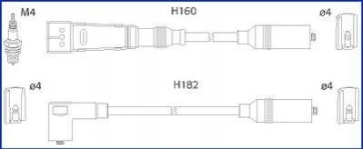 Комплект электропроводки HITACHI 134716