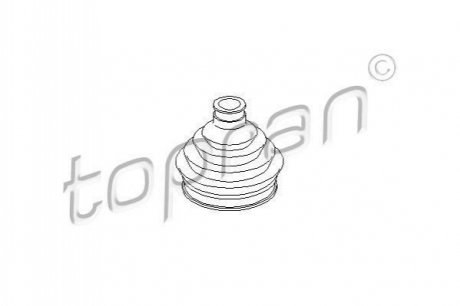 Пильовик привідного валу TOPRAN / HANS PRIES 111783