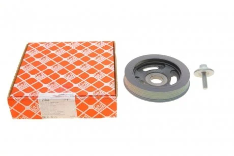Шкив демферный с болтом FORD/PSA 1,6HDI (пр-во Febi) FEBI BILSTEIN 33798