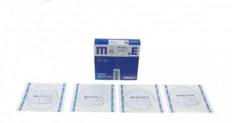 Кільця поршневі (набір) MAHLE / KNECHT 01213N0