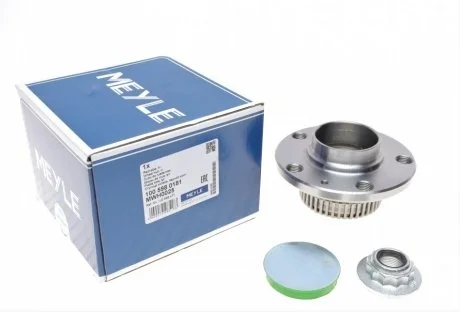Ступица в сборе AUDI A3, SEAT LEON, VW GOLF IV 96-10 зад. мост (Пр-во) MEYLE 1005980181