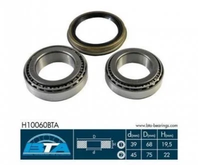 Підшипник колеса, набір BTA H10060BTA