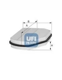 Фільтр повітря (салону) UFI 5300700