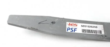 Ресора листова,комплект TES 58015262590019WZM
