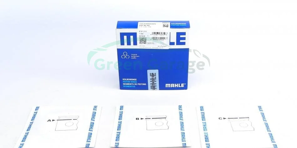 Кільця поршневі (набір) MAHLE / KNECHT 03090N2 (фото 1)