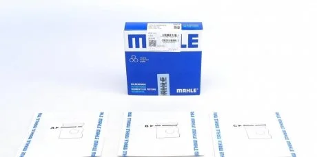 Кольца поршневые VAG 81,51 mm 2,0TDI 1,75x2,0x3,0 (пр-во Mahle) MAHLE / KNECHT 03090N2