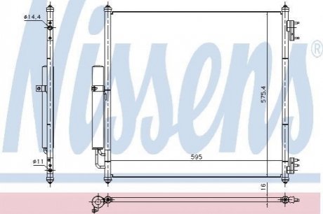 Skraplacz RROVER 12-.. NISSENS 940408