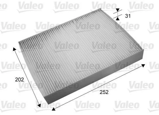 Фільтр повітря (салону) VALEO 715697 (фото 1)