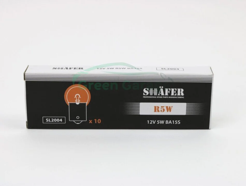 Лампа R5W 12V 5W BA 15s SHAFER SL2004 (фото 1)