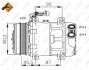 Компрессор кондиционера FIAT Ducato 2.3D 07- (пр-во) NRF 32701 (фото 2)