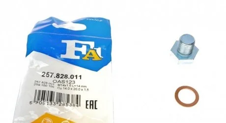 Пробка для зливу масла Fischer Automotive One (FA1) 257828011