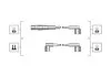 Комплект проводов зажигания (пр-во Magneti Marelli кор.код. MSQ0048) MAGNETI MARELLI 941319170048 (фото 4)