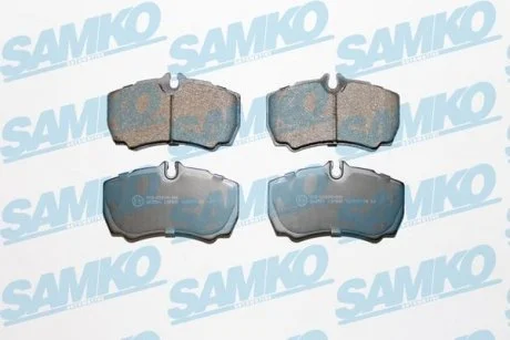 Комплект гальмівних накладок, дискове гальмо SAMKO 5SP830