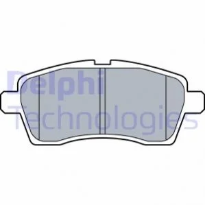 Колодки гальмівніPRZOD DELPHI LP3510