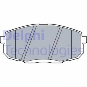Колодки гальмівніPRZOD DELPHI LP3513