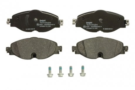 Гальмівні колодкиPRZOD DELPHI LP3584