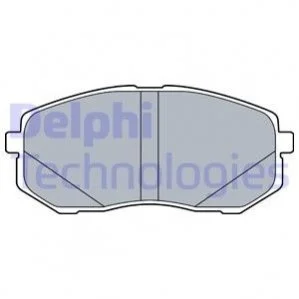 Гальмівні колодкиPRZOD DELPHI LP3538