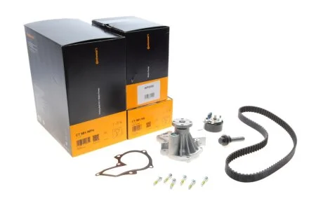 Комплект (ремінь+ролик+помпа) CONTITECH CT881WP4