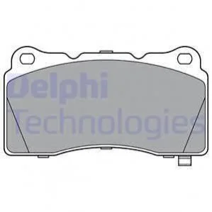 Гальмівні колодки, дискові DELPHI LP3362 (фото 1)