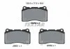 Комплект гальмівних колодок передн, ALFA ROMEO GIULIETTA HONDA CIVIC X, CIVIC XI RENAULT MEGANE III SUBARU IMPREZA TESLA MODEL S, MODEL X, ROADSTER 1.6D-Electric 11.01- TEXTAR 2585001 (фото 1)