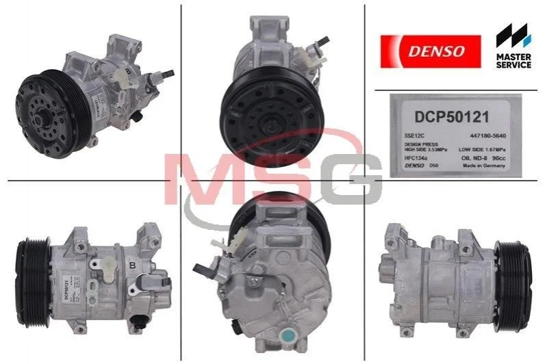 Компресор кондиціонера DENSO DCP50121 (фото 1)