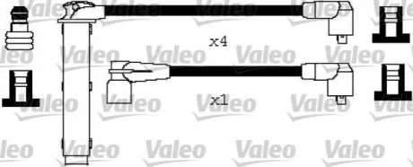 Дроти запалення, набір VALEO 346237