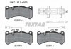 Гальмівні колодки GIULIA (952_), 10.15 TEXTAR 2395503 (фото 1)