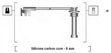 Дроти запалення, набір MAGNETI MARELLI 941185150773