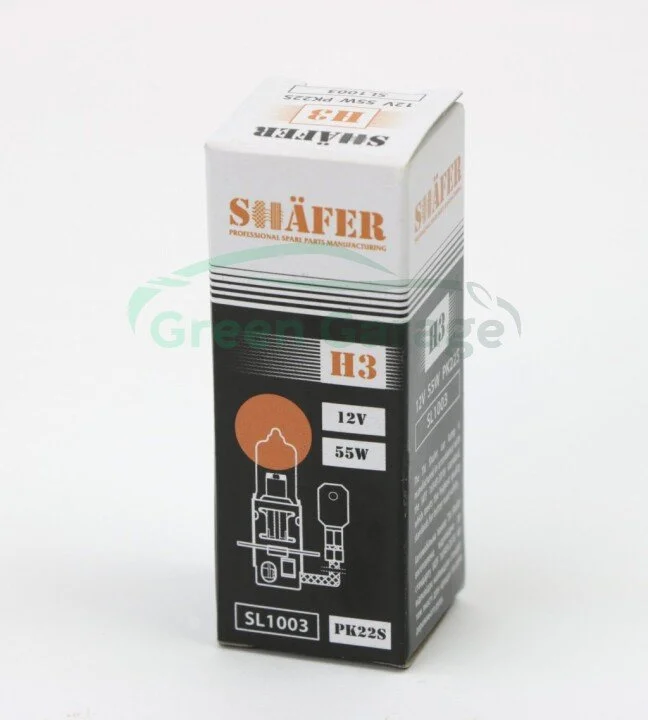Лампа H3 12V 55W PK22s SHAFER SL1003 (фото 1)